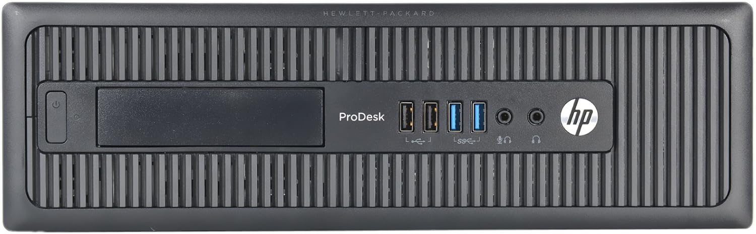 HP 600 G1 SFF, Core i5-4570 3.2GHz, 8GB RAM, 500GB Hard Drive, NO ODD, Windows 10 Pro 64bit (RENEWED)