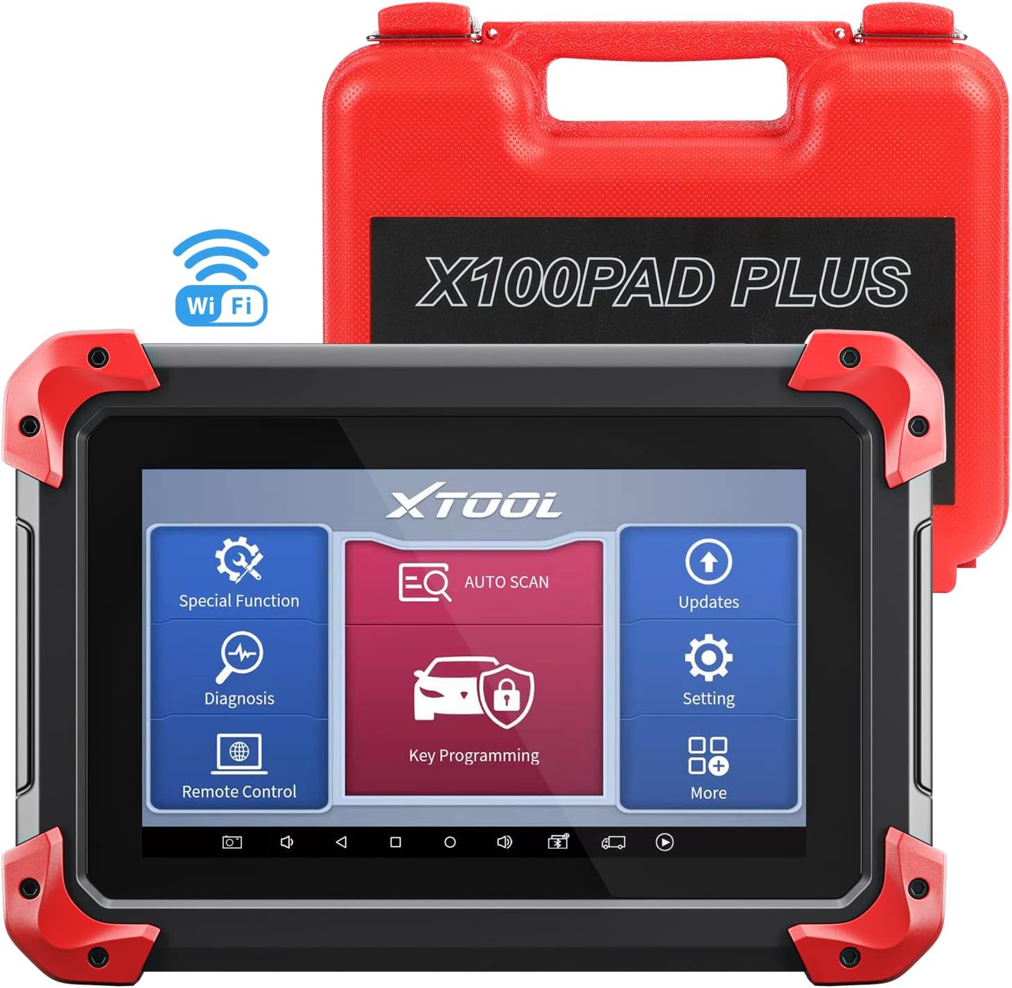 XTOOL X100 PAD Plus Automotive Key Programming Tool 2022 Newest, OE-Level All Systems Diagnostic, 23+ Services, ABS Bleed, Oil Reset, Throttle, Injector Coding, Air Suspension, 2 Years Free Update