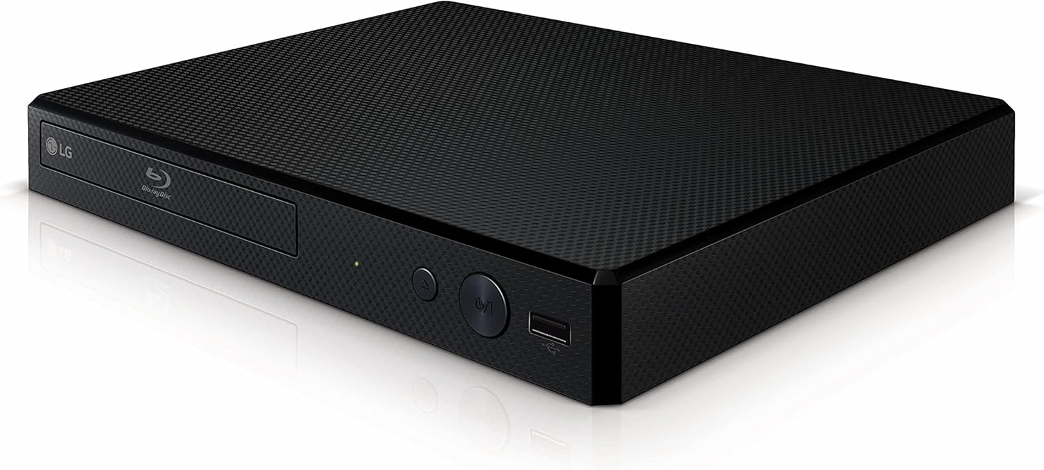 LG BP350 Blu-ray Player with Streaming Services and Built-in Wi-Fi, Black