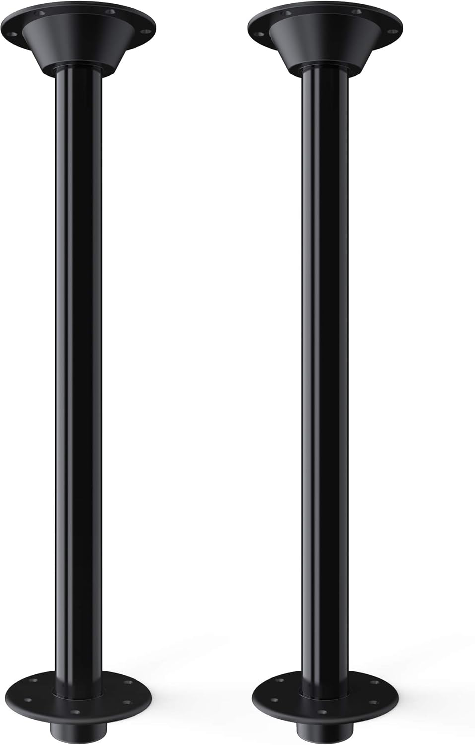 Manufacturers' Select ITC SurFit Table Leg System for RV or Boat - Recessed Mount Two Pack (Black, 29
