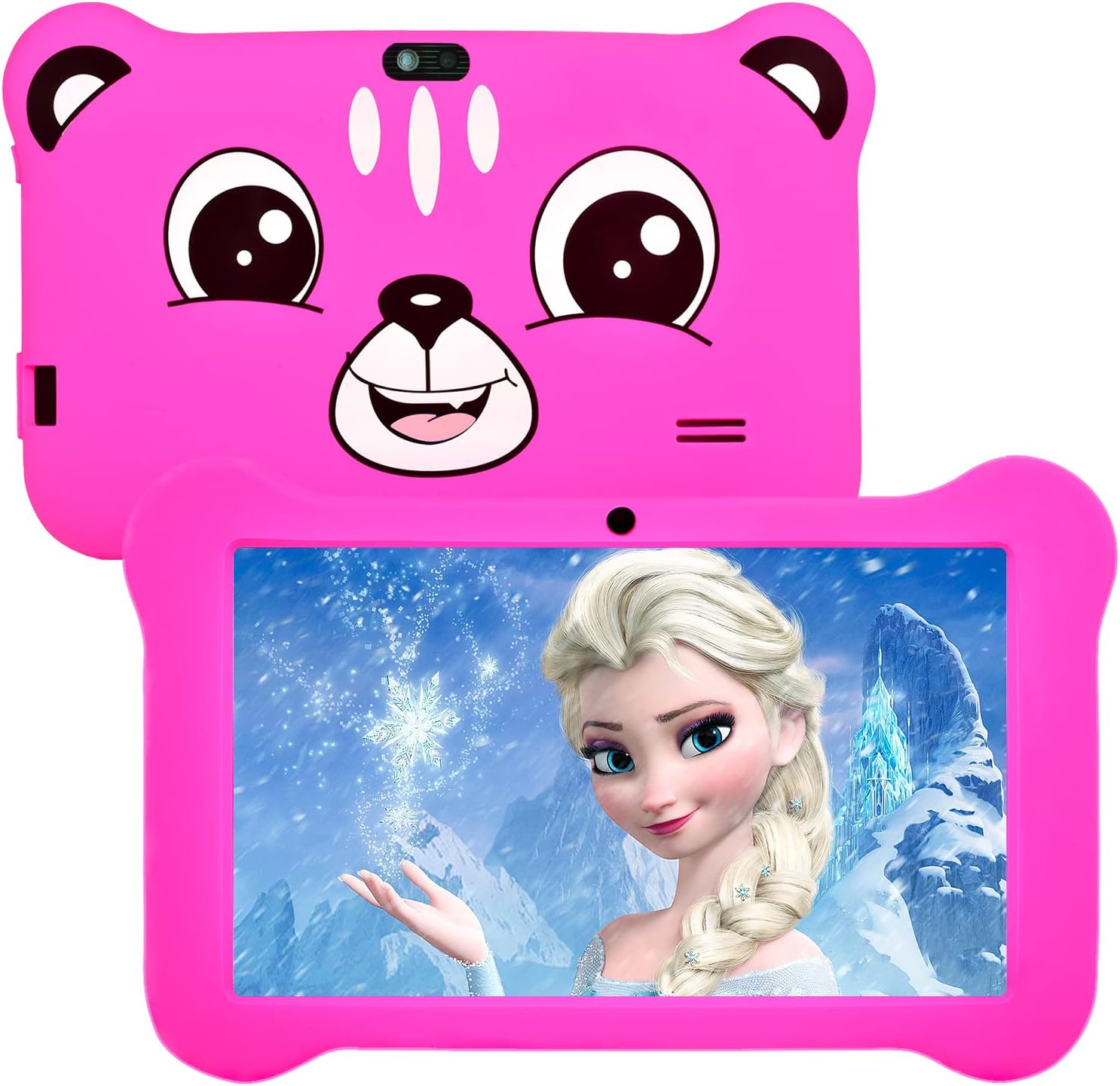 Milen Products Tablet for Kids, 2GB +16 GB Android 9 Kids GMS Certified Tablet Learning Tablet with 7 inch IPS Eye Protection Screen Dual Cameras WiFi Kids-Proof Children Tablets Parent Control, Blue Pack of 2