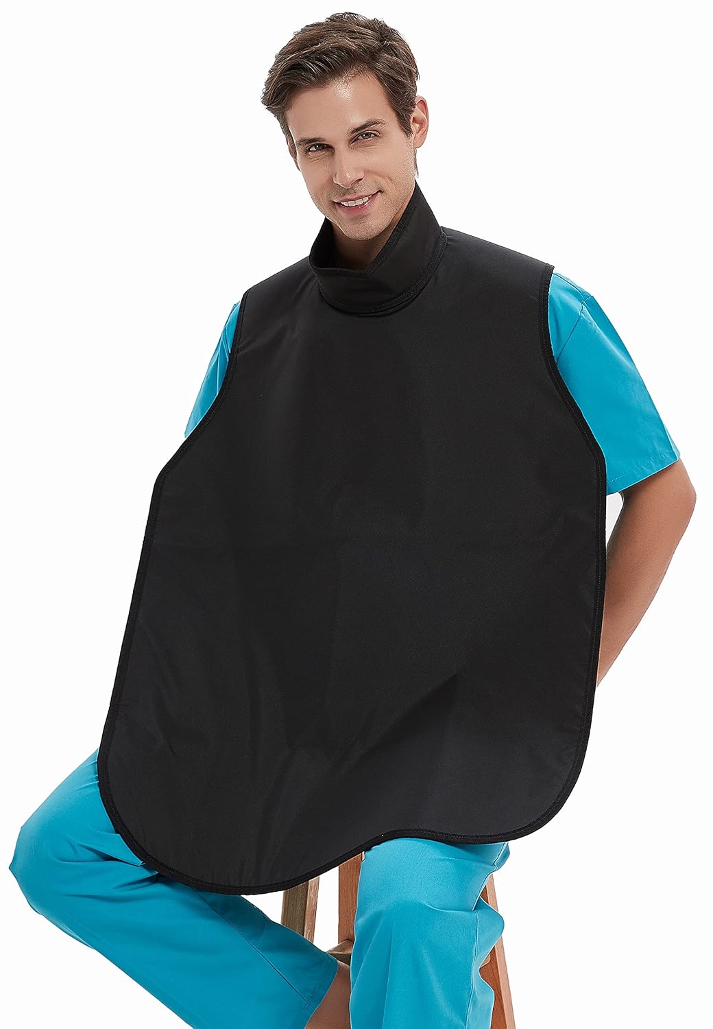 Dental Radiation Lead Apron with Collar and Hanging Loops,0.5mmpb,Extra Large