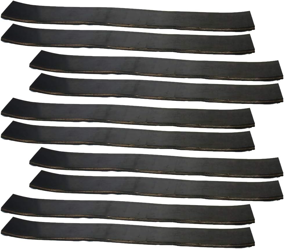 Mytee Products Heavy Duty Rubber Coil Pad Flatbed Trailer Steel Coil Padding (10 Pack)