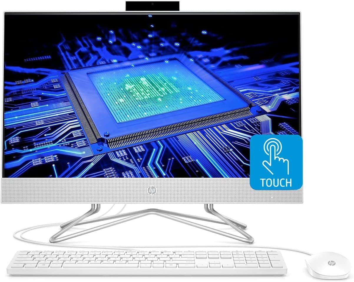HP 2022 Newest All-in-One Desktop Computer, 23.8