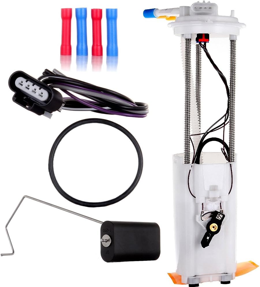 Fuel Pump Assembly for Chevy S10 Pickup for GMC Sonoma Hombre V6 4.3L fits E3952M Pack of 2