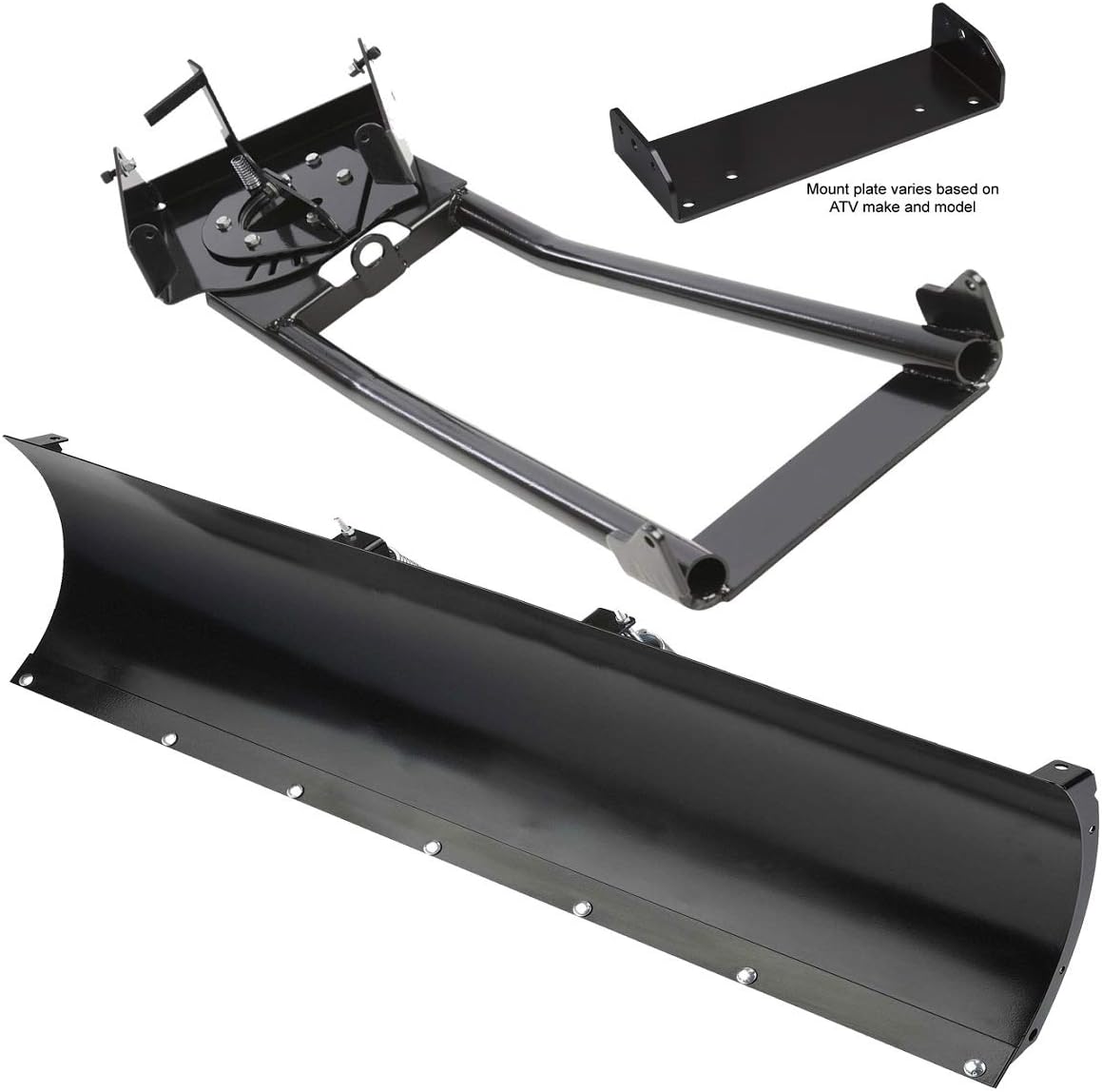 MotoAlliance 50 inch DENALI ATV Plow for 2003-2010 Sportsman 600, 700, 800