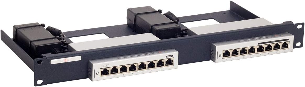 R RACKMOUNT·IT | RM-UB-T1 | Rack Mounting Kit for Ubiquiti UniFi Switch 8 & 8-60W