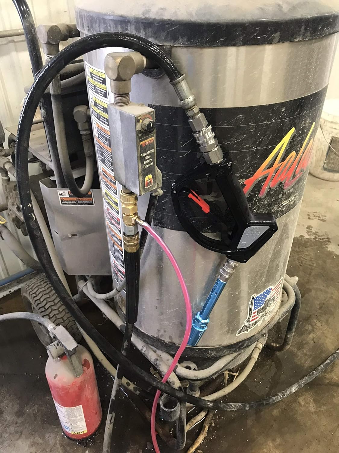 AgFinium Heavy Duty Power Wash Foaming Nozzle with Air Induction and Mixing Screen