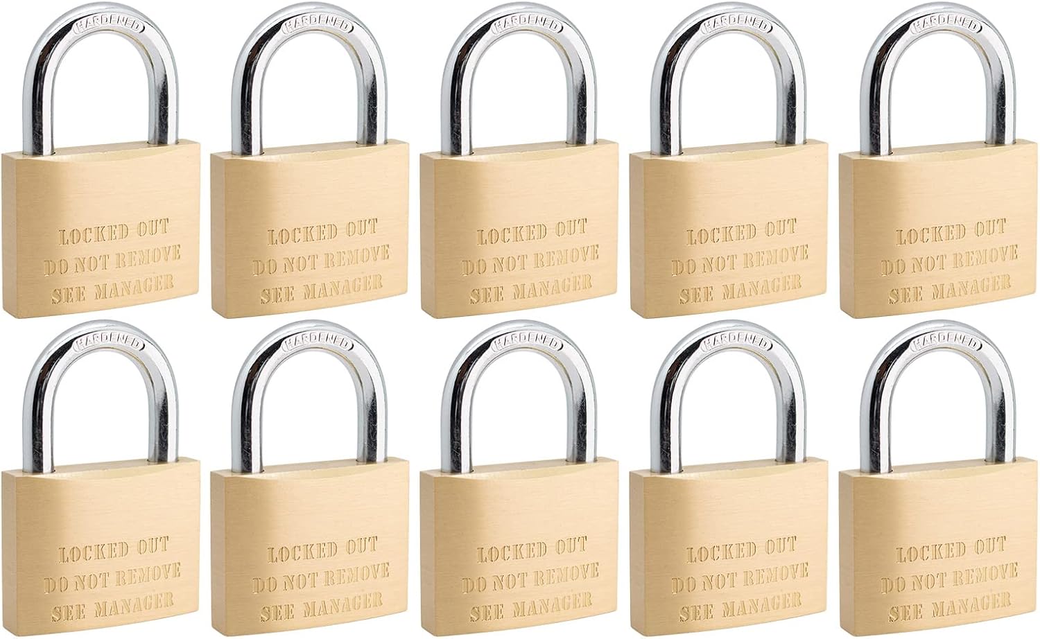 Unity Solid Brass Padlock 50mm(2