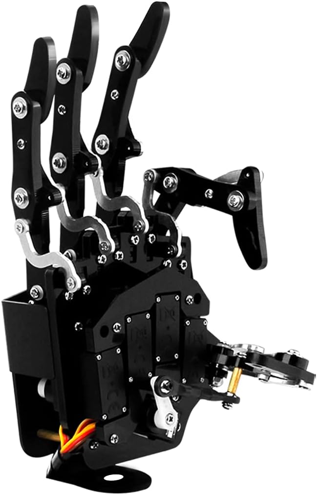 Robot Hand Five Fingers Solely Movement Bionic Robot Mechanical Arm DIY（Right Hand）