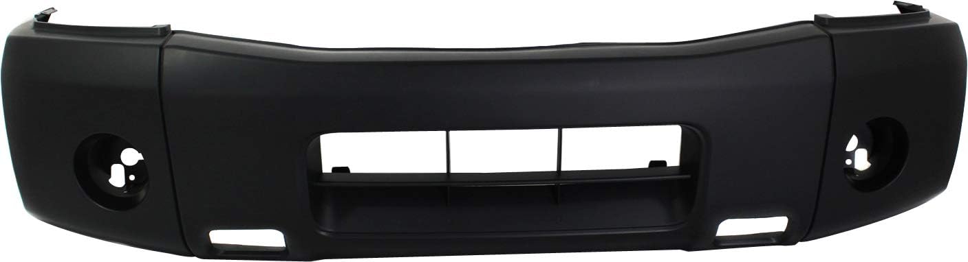 Evan-Fischer Front Bumper Cover Compatible with 2004-2014 Nissan Titan Plastic Primed Sub-Model S XE