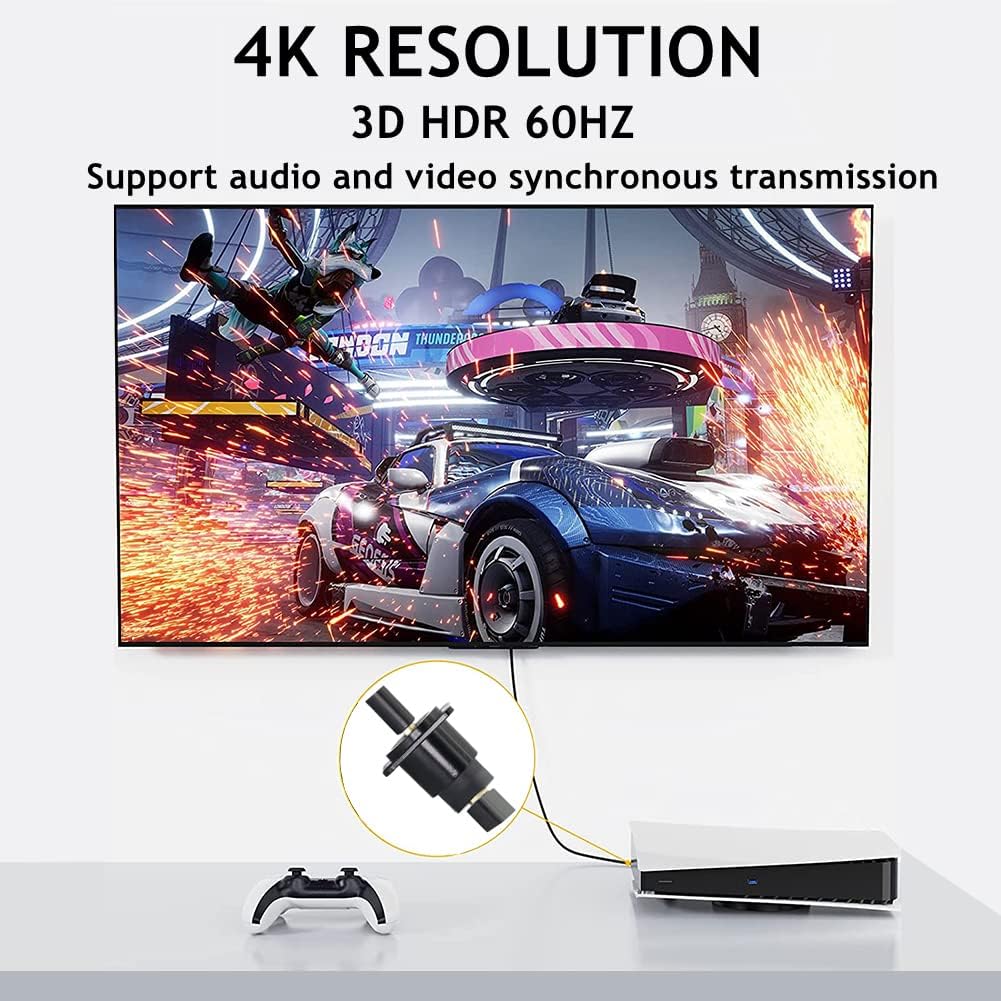 PENGLIN 10Pack HDMI Panel Mount Coupler, HDMI D-Type Pass Through Connector, Female to Female 4K Adapter, HDMI Bulkhead Extension 4K 60hz 3D and HDR with Cap Pack of 2