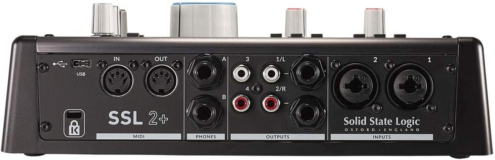 SSL2+ USB Audio Interface (Renewed)