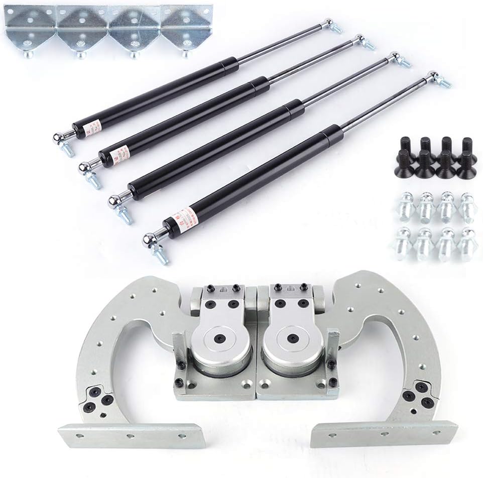 Universal Lambo Door Bolt Kit Vertical Door Hinge Kit Adjustable 90 Degree Most Car Vertical Doors USA STOCK
