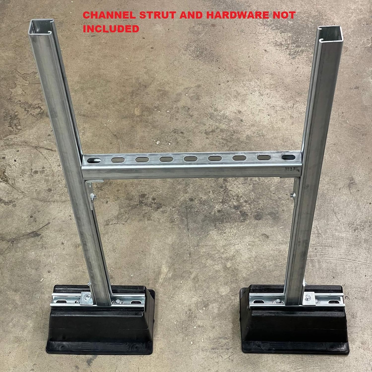 8 Pack BULLKE Rooftop pipe Support | 11.75 inches x 8 inches | 1000 lbs capacity | UV Resistant Strongest and most Durable