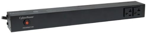 CyberPower PDU20B2F10R 12-Outlets Rack Mount 1U 20A Basic Power Distribution Unit