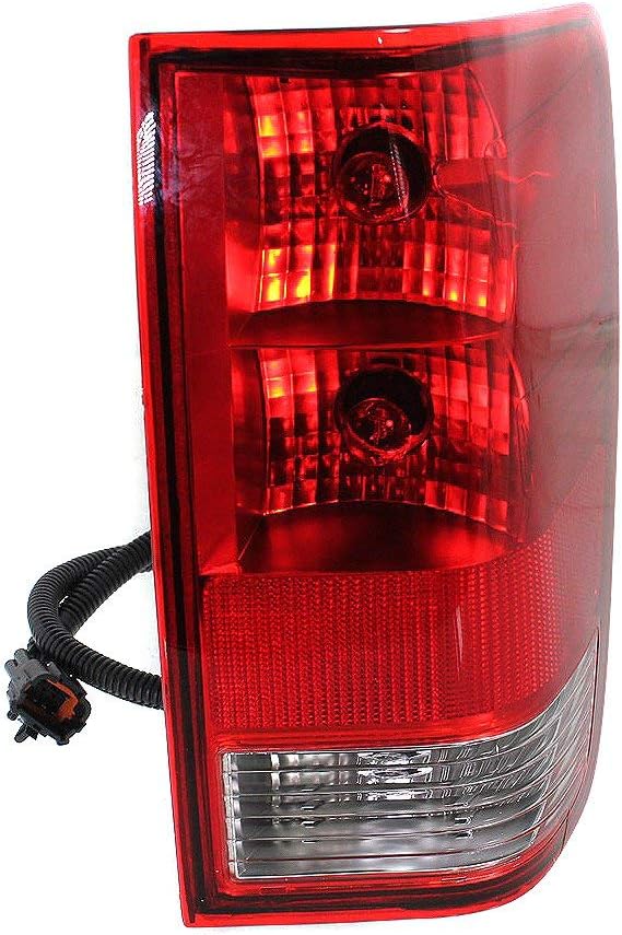 Evan-Fischer Tail Light Assembly Compatible with 2004-2015 Nissan Titan Set of 2 Passenger and Driver Side Pack of 2