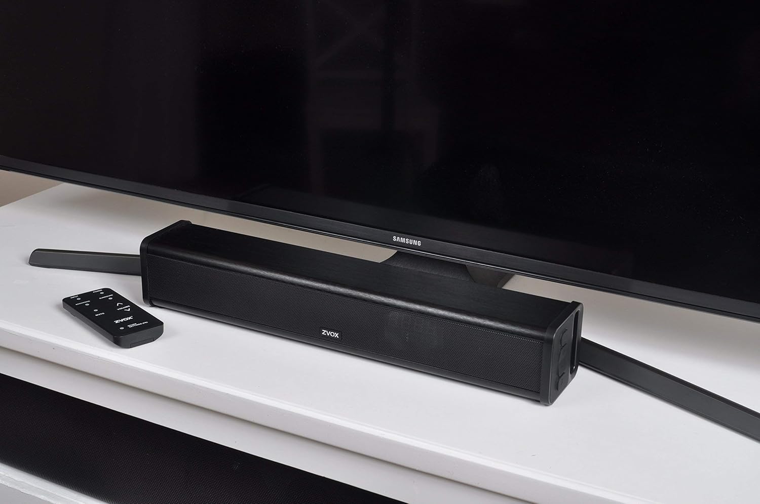 AccuVoice 201 Sound Bar TV Speaker by ZVOX with Two Levels of Voice Boost