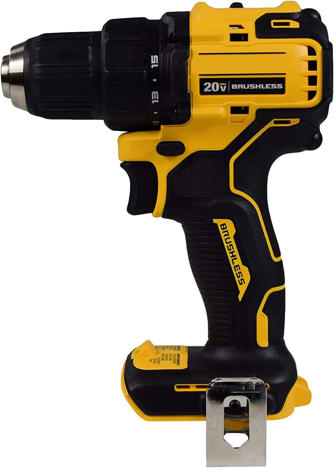 20V Cordless Drill/Driver Kit Brushless Drill Driver Cordless Bare Tool 1/2-Inch