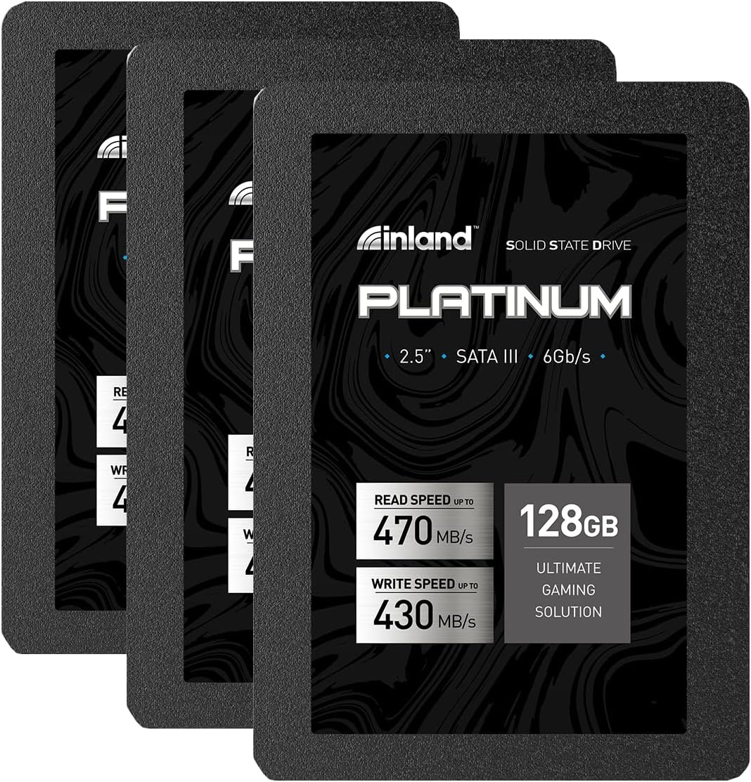 INLAND Platinum 3 Pack 1TB SSD SATA III 6Gb/s 2.5