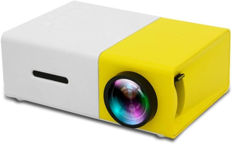 Zmucen Portable Mini Projector Home Party Meeting Theater Full Color LED LCD Projector Pack of 2