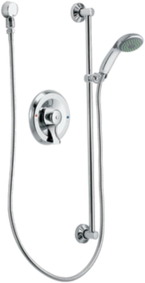Moen 8346EP15 Commercial Posi-Temp Eco Performance Pressure Balancing Hand Shower System 1.5 gpm, Chrome