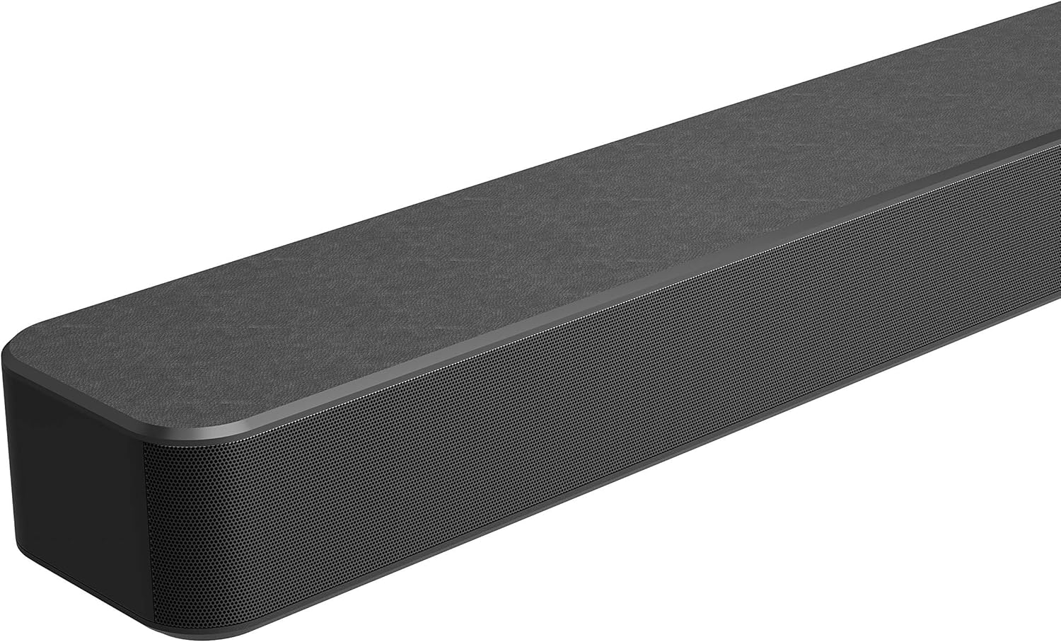 LG SN5Y 2.1 ch 400W High Res Audio Sound Bar with DTS Virtual:X, Black (Renewed)