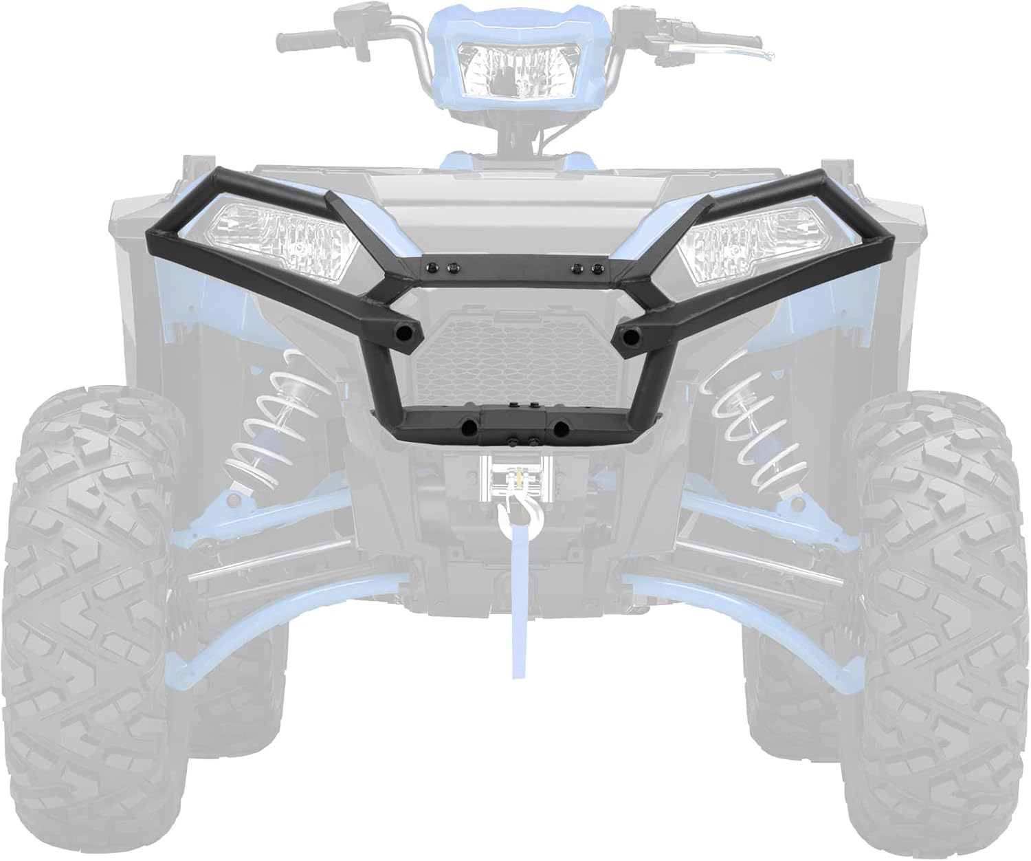 Kemimoto ATV Front Bumper Compatible with Sportsman 850 / XP 1000 2017-2022 Front Bumper Protector Brush Guard Replace part # 2882020