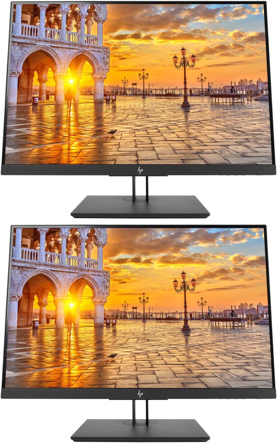 HP Z24n G2 24 Inch IPS LED Backlit Monitor 2-Pack, WUXGA 1920 x 1200 (1JS09A8#ABA)