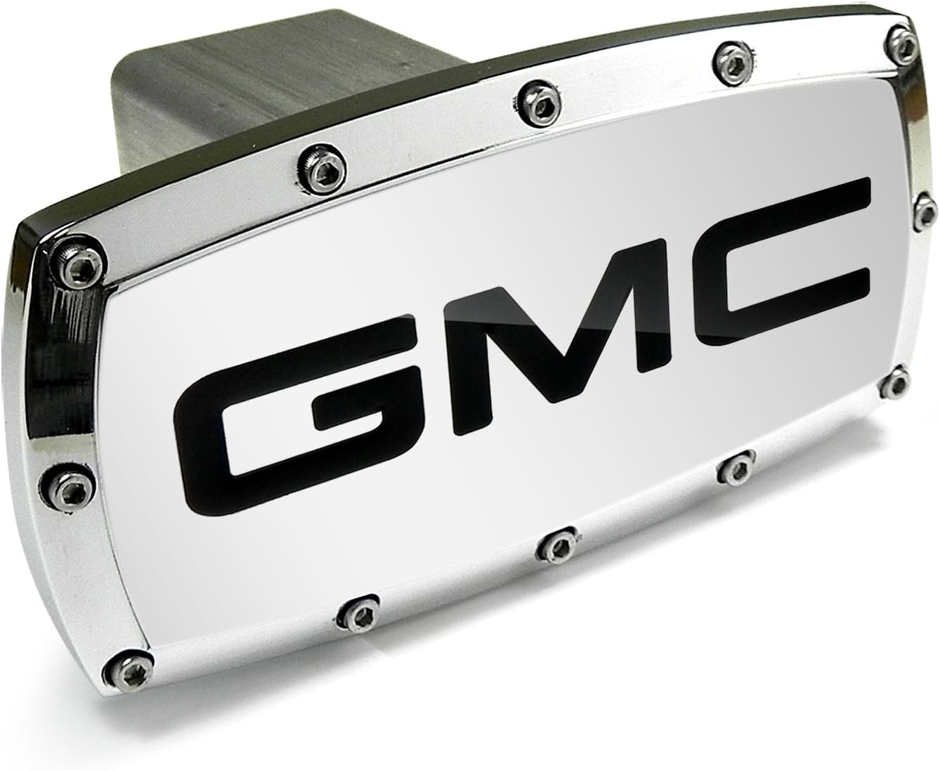 GMC Engraved Billet Hitch Cover Pack of 2