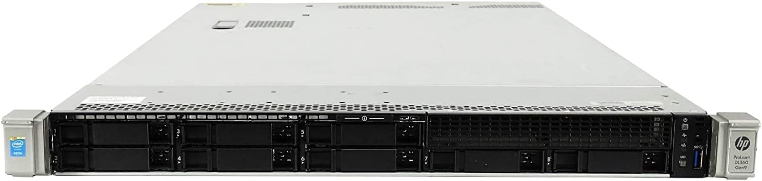 Proliant DL360 G9 Server | 2X E5-2620 v3 = 12 Cores | 32GB RAM | 2X 240GB SSD (Renewed)