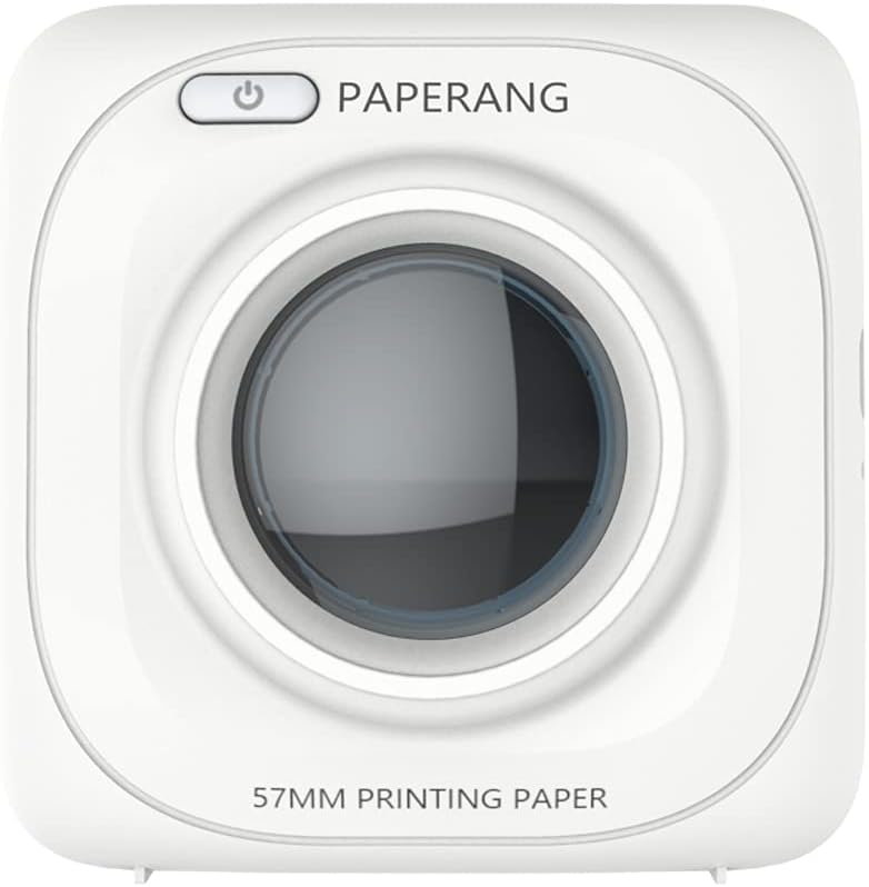 Pocket Printer Mini Mobile Printers Bluetooth Wireless Portable Thermal Printer Compatible with iOS and Android for Learning Assistance, Journal, Fun, Work,Notes, (P1-Green) Pack of 2