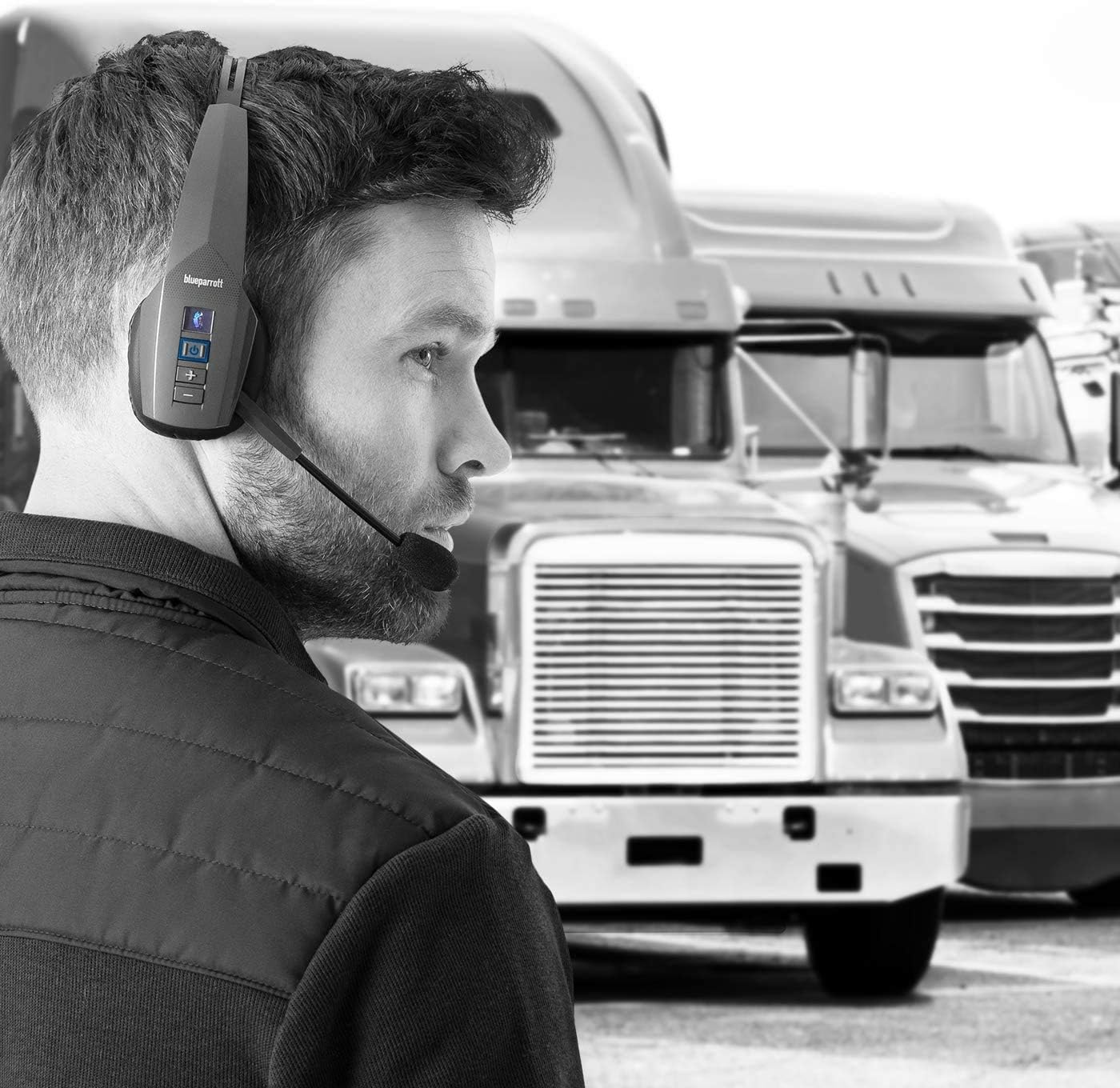 BlueParrott B350-XT 203475 Noise Canceling Bluetooth Headset (Renewed)