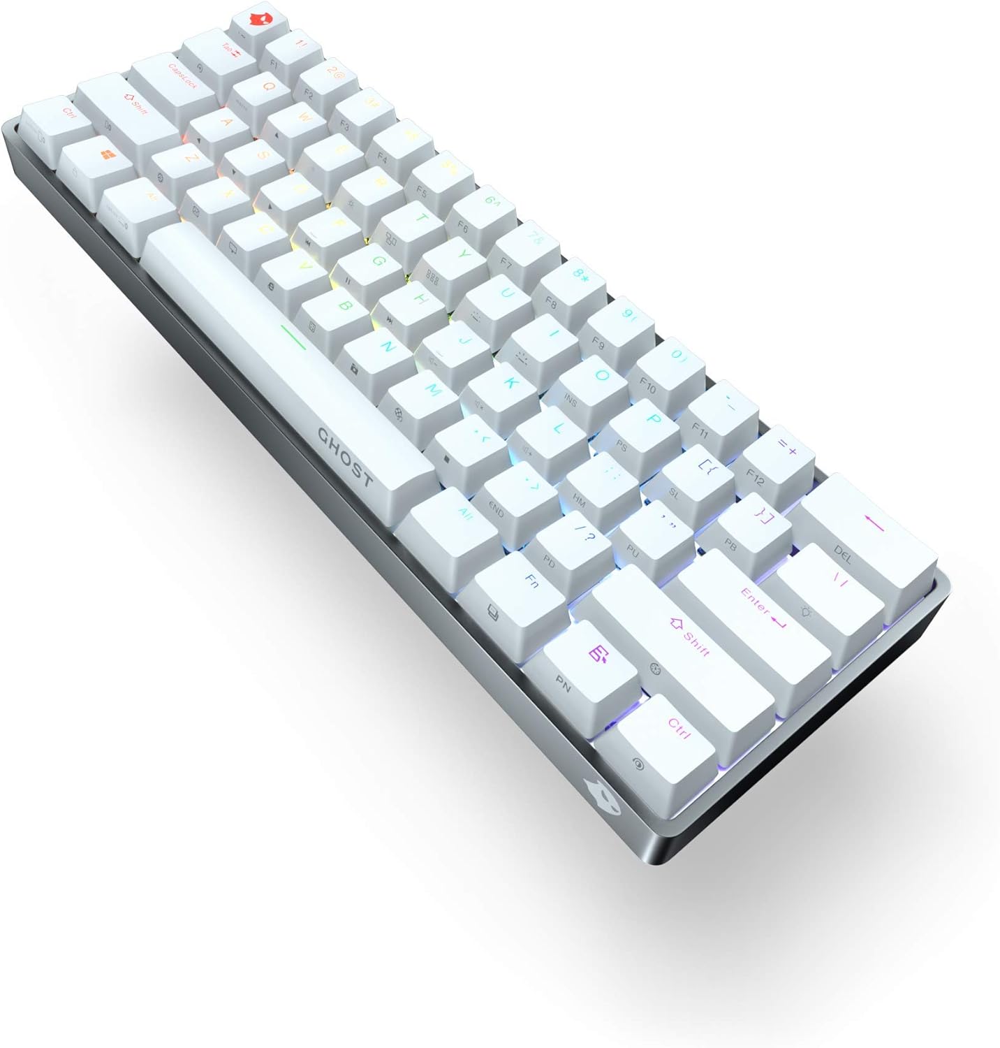 Ghost A1 - Aluminum Wireless Keyboard White Cherry MX Brown (Soft Click)
