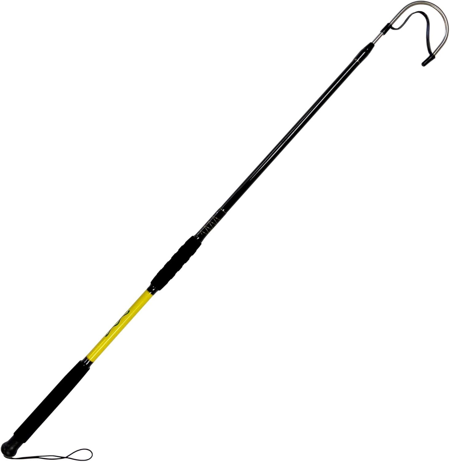 EatMyTackle Classic Hooked Gaff | Stainless Steel - Fiberglass Handle