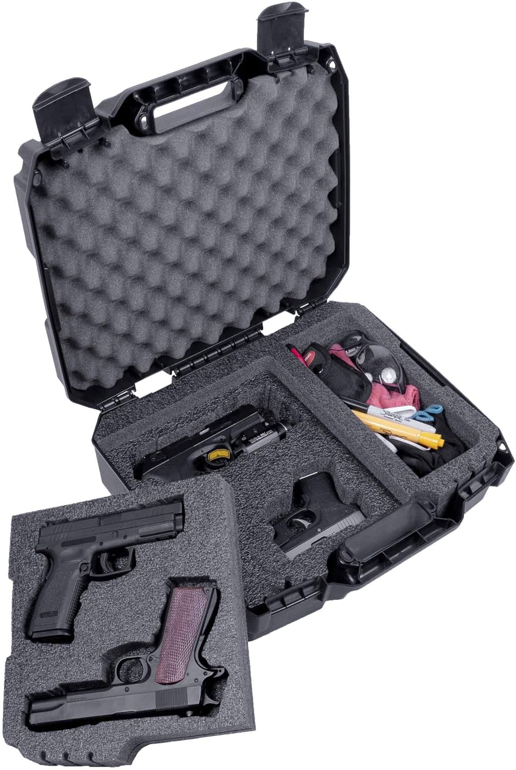 Case Club Pre-Cut Pistol Carrying Cases Pack of 2