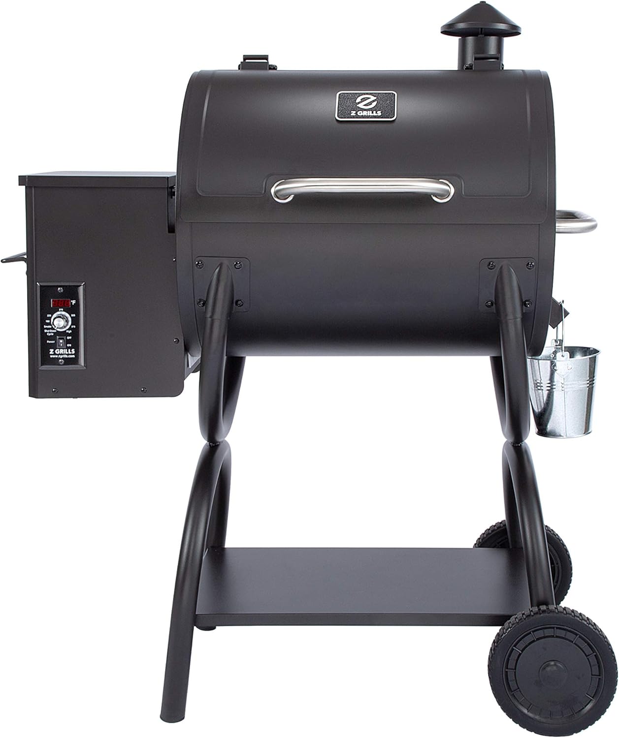 Z GRILLS ZPG-450A 2020 Upgrade Wood Pellet Grill & Smoker 6 in 1 BBQ Grill Auto Temperature Control, 450 Sq in Bronze
