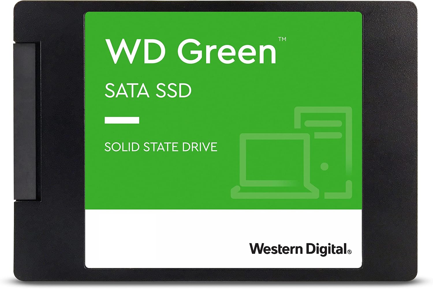 Western Digital 1TB WD Green Internal PC SSD Solid State Drive - SATA III 6 Gb/s, 2.5