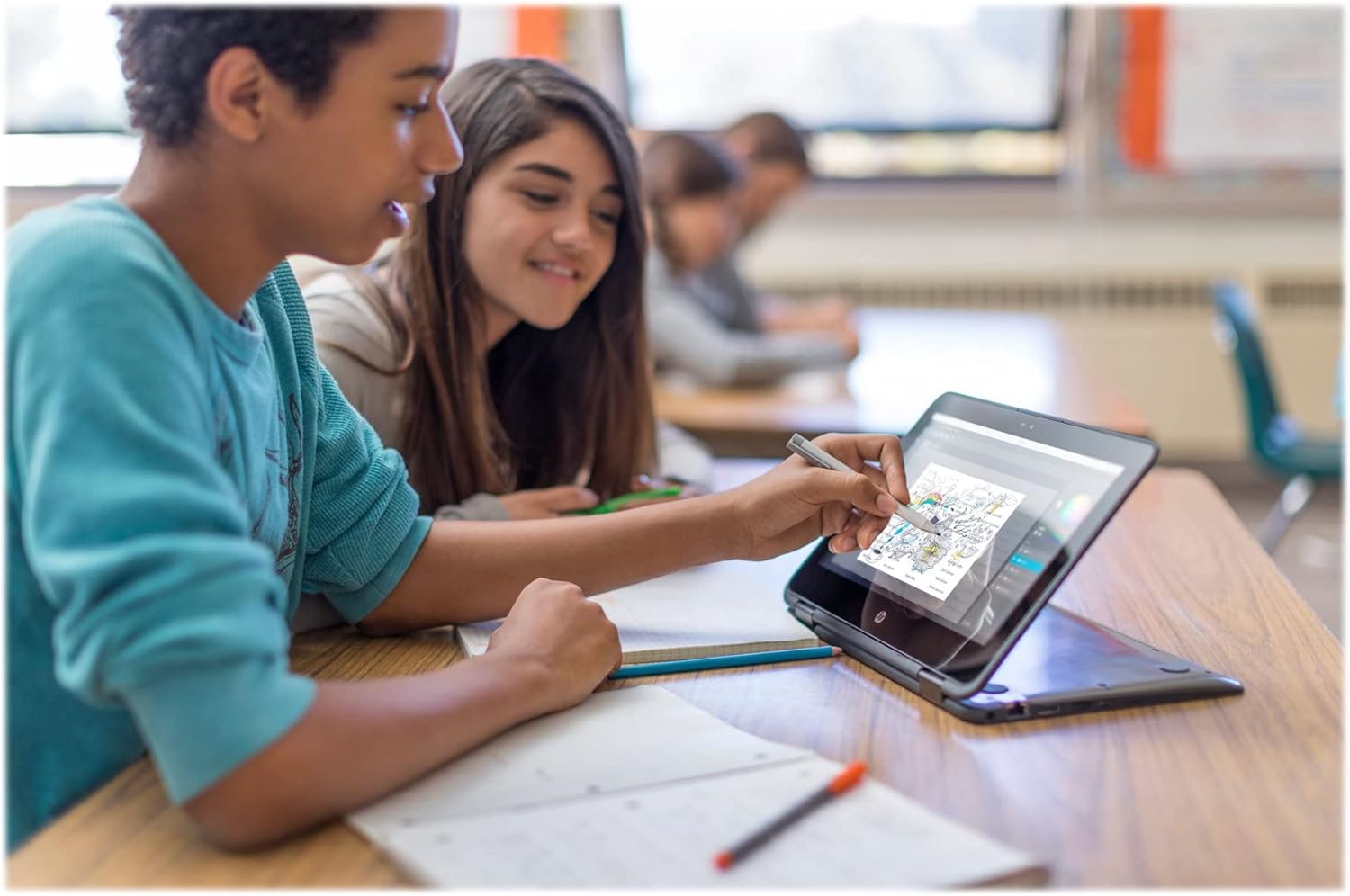 Genuine HP Stylus Pen, Compatible with Any Pen-enabled HP Device, Envy x360/Pavilion x360/Spectre x360 Pack of 2