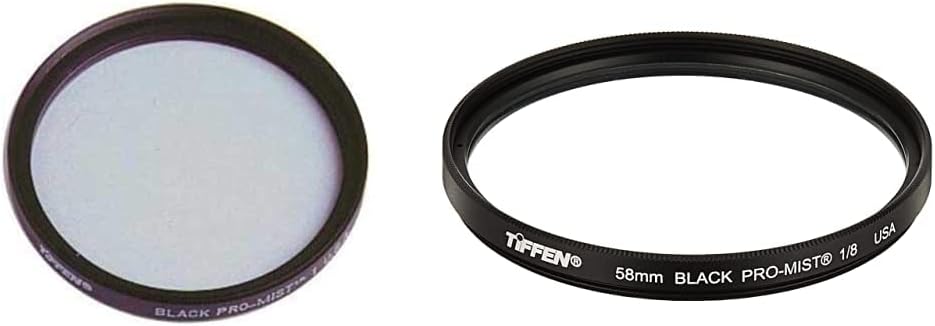 Tiffen 49BPM1 49mm Black Pro-Mist 1 Diffusion Camera Filter Pack of 2