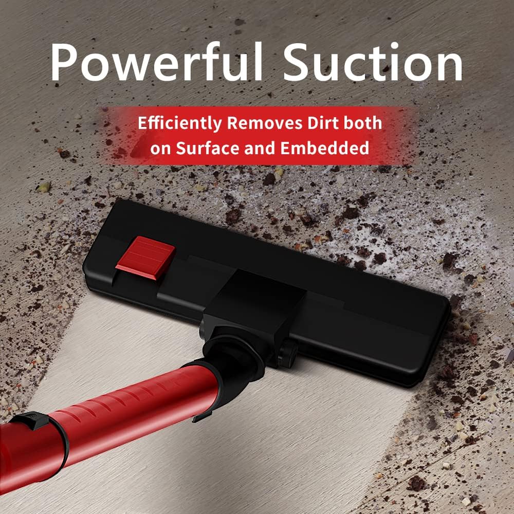 VacLife Stick Vacuum Cleaner - Corded 2 in 1, 4 Stages Filtration Powerful Vacuum Cleaner with Washable HEPA Filter, Lightweight Vacuum with 3 Practical Tools Pack of 2