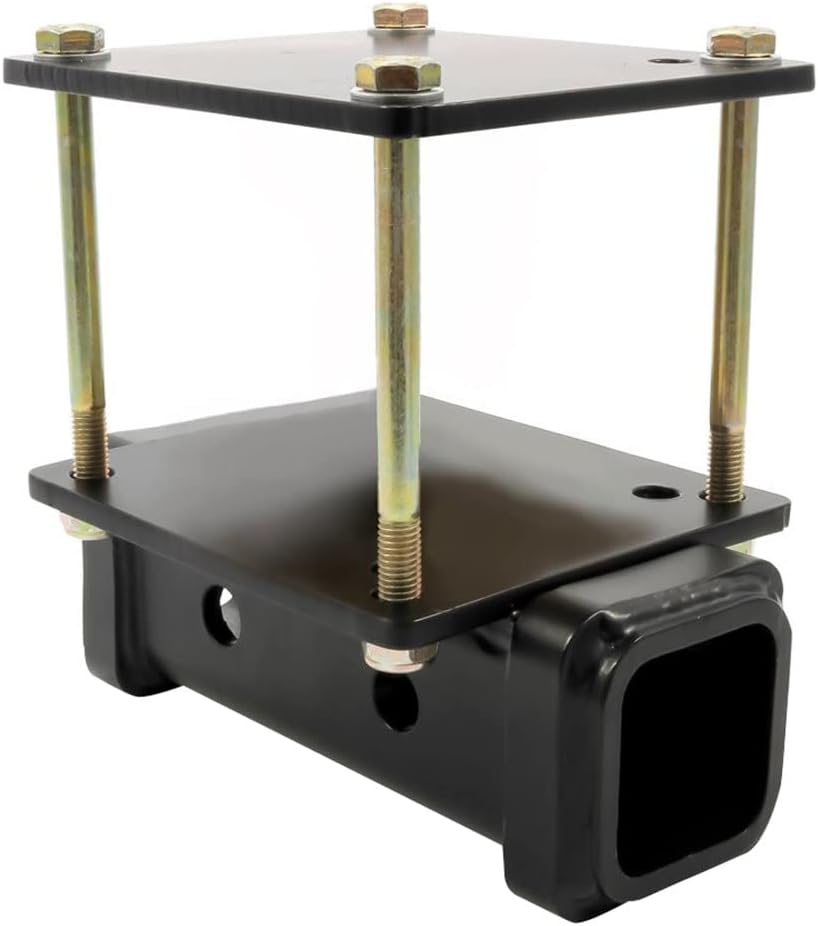 Camco 48473 Eaz Lift RV Bumper Hitch | Allows You to Mount Hitch-Mounted Accessories to Your RV Bumper | For Standard 4