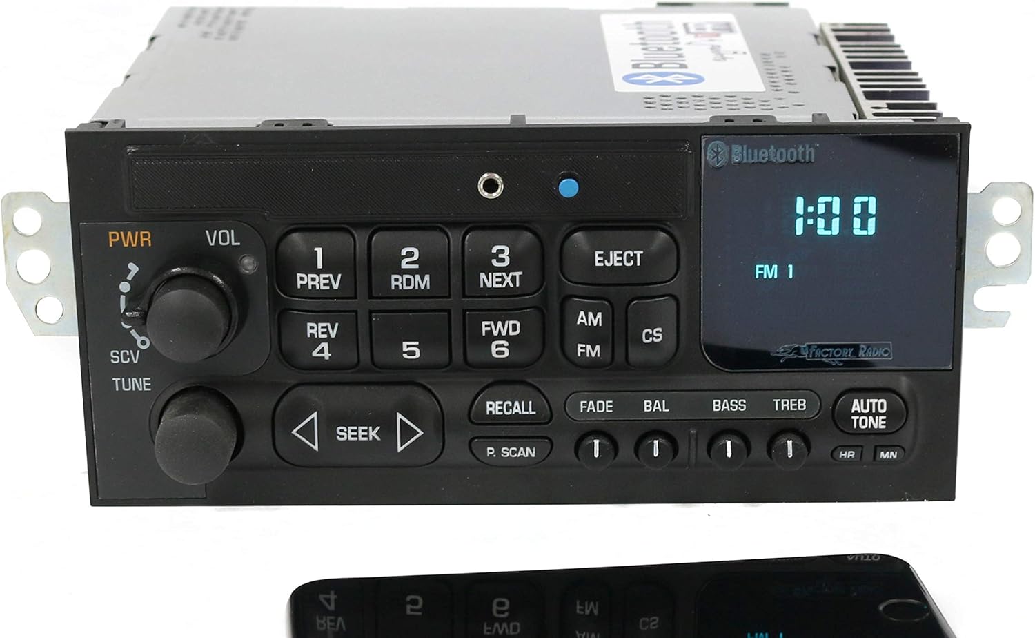 1 Factory Radio AM FM w Aux Input & Bluetooth Compatible with 1995-05 Chevrolet GMC Car