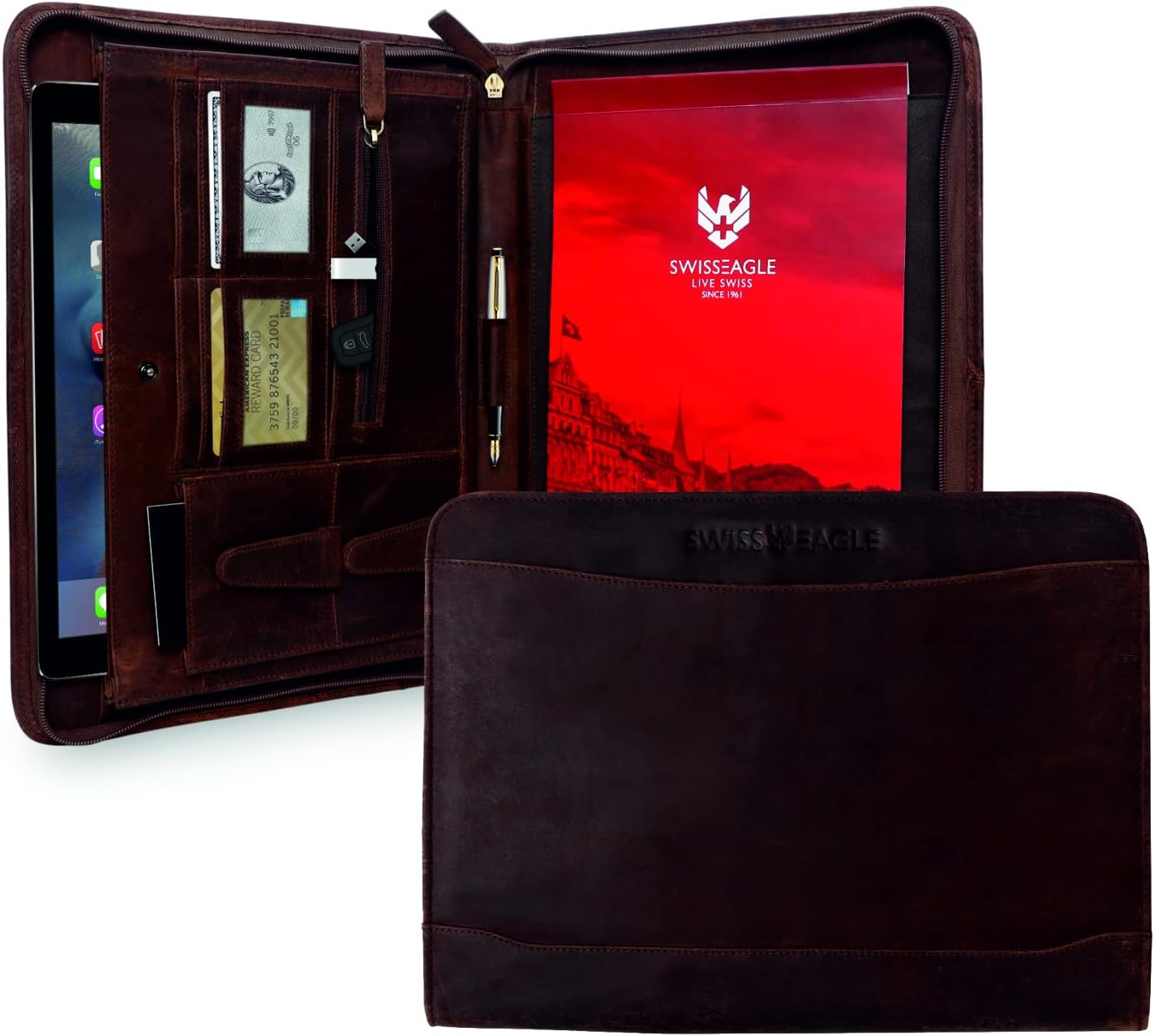 Swiss Eagle Zippered 15