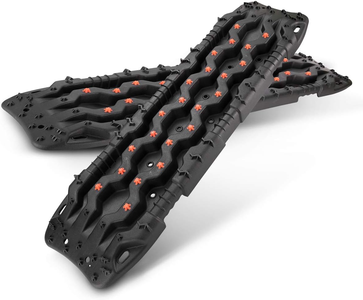 FIERYRED Mounting Pins Kits for Traction Boards,Fit for All Recovery Tracks with 4.72