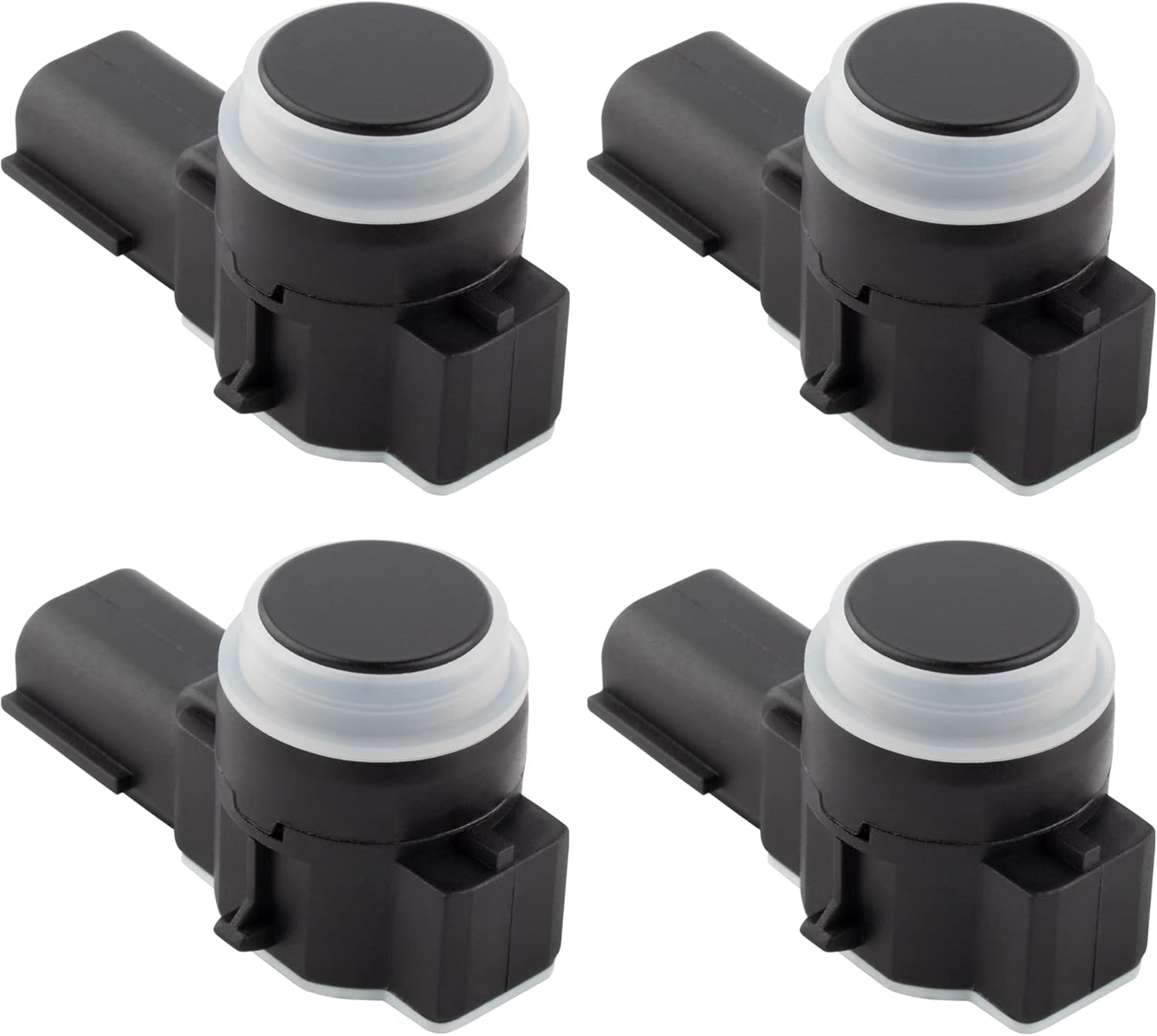 BOXI 4pcs PDC Parking Assist Sensor Reverse Backup Parking Sensor fit for Buick/Cadillac/Chevy/GMC Vehicles - Escalade Silverado Sonic Suburban Tahoe Yukon XL Sierra (52050134 23428268) Pack of 2