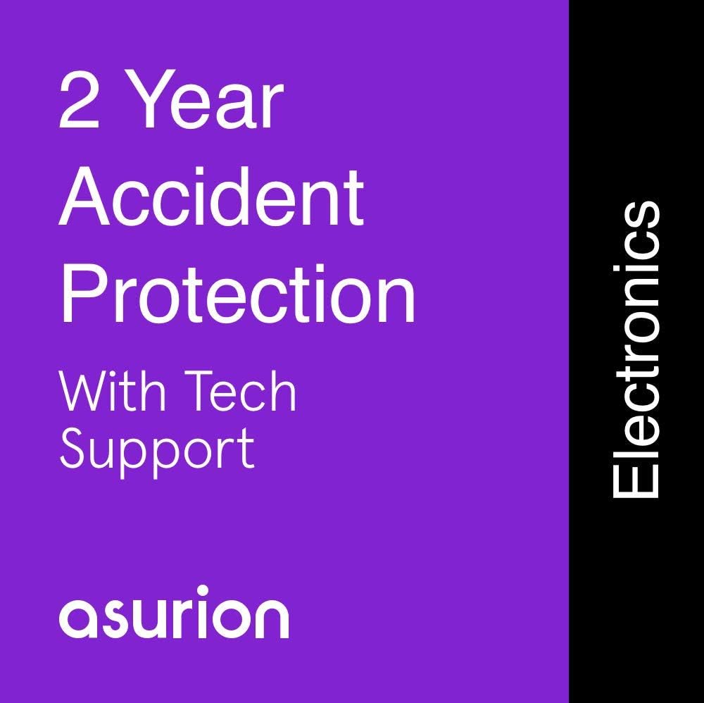 ASURION 2 Year Portable Electronic Accident Protection Plan with Tech Support $4000-9999.99