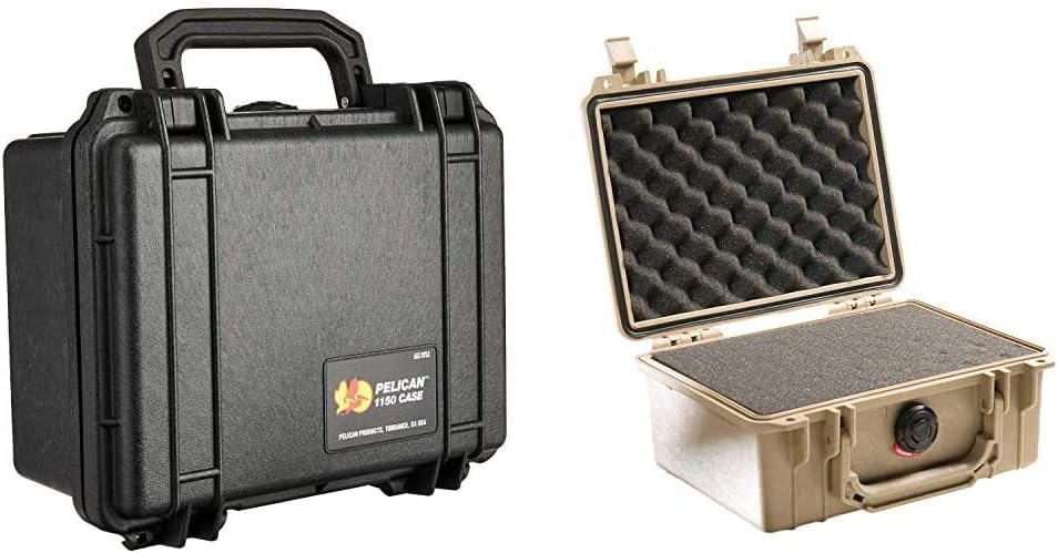 Pelican 1150 Camera Case With Foam (Blue) Pack of 2