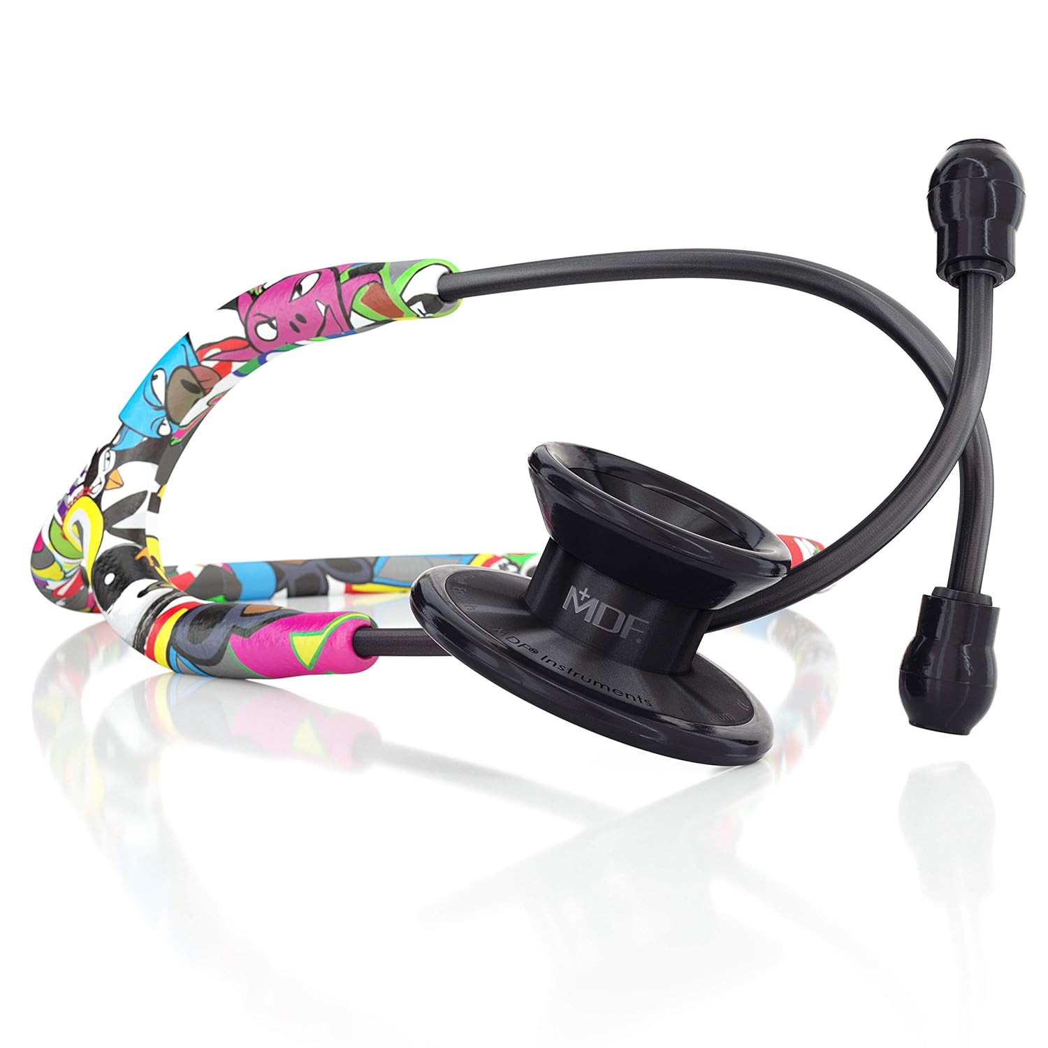 MDF Rosegold MD One Stainless Steel Stethoscope, Adult, Free-Parts-for-Life, White Tube, Rosegold Chestpieces-Headset, MDF777RG29 Pack of 2