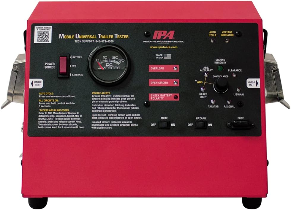 IPA 9007A Smart MUTT Trailer Tester (7 Round Pin Style)